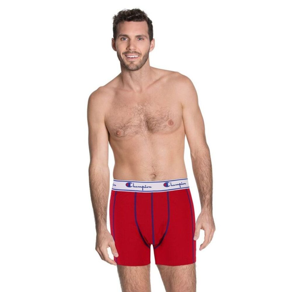 Champion Blue Cotton Men's Boxers